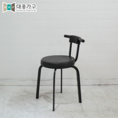 철재의자- 블랙-품절