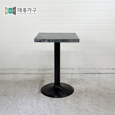 사각테이블 블랙 500x500-4EA
