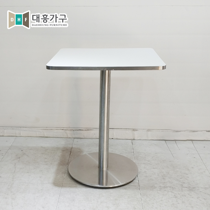 중고사각멜라민테이블 600x600-1EA