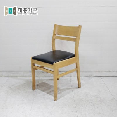 중고목재의자-2EA